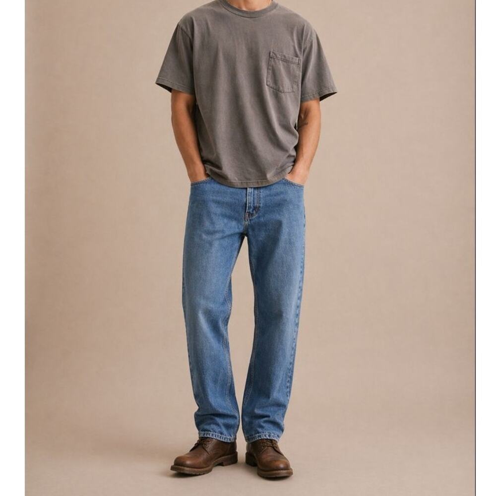 Levi’s 505 Blue Jeans 36x30 Straight Leg Classic Denim 100 Cotton